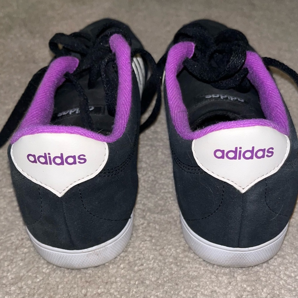 Classic Adidas sneakers, worn once.